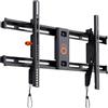 ECHOGEAR Supporto da parete inclinabile per TV con design a basso profilo per TV da 40 - 82 - Elimina l'abbagliamento con 10º di inclinazione regolare