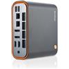 Sharevdi Mini PC, Intel 12th Gen CPU Core 1215U fino a 4.40GHz 16GB DDR5 512GB M.2 SSD, 8K Quattro Display Mini Desktop PC Wi-Fi6 BT5 Work/Home/Business Micro PC (Intel 1215U)