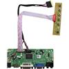 VSDISPLAY VGA DVI Controller Board Per LP156WH2 LP156WH4 BT156GW02 B156XTN03 1366x768 LED 40Pin LCD Screen