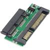 GINTOOYUN-Scheda convertitore adattatore SSD da 1,8 3,3 V Micro SATA 16 (7 + 7 + 2) pin femmina a 2,5 5 V 22 (7 + 15) pin maschio