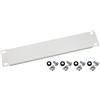 HMF 63370-07 Copertura cieca per armadio server | 10 pollici | 1 U | Grigio chiaro