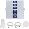 KKBSTR Amplificatore Segnale Cellulare Ripetitore Segnale Cellulare 6 Bande