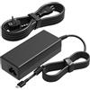 HSXIRQA 65W 45W USB C Caricatore Per Lenovo ThinkPad X1 T14 T14s T15 T16 E14 E15 E16 P14s P15s X12 X13 X13s Z13 L13 L14 L15 L16 11e T570 T480s T490 T580 E480 E580 L390 L480 X380 X390 P52s A485 Laptop