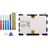 Vvsialeek Batteria EB-BT550ABE per Samsung Galaxy Tab A 9.7 SM-T550 T555C SM-P550 P555 con kit di attrezzi