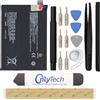 OnlyTech - Batteria di ricambio Premium per Oppo Reno 4 Pro 5G - 4000mAh - Qualità identica al modello BLP787 con kit di riparazione 15 Strumenti
