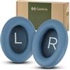 Geekria Cuscinetti auricolari di ricambio per Bose New QuietComfort QC45, QC35, QC35II, QC25, QC15, QC2, AE 2/2i/2w, SoundTrue, SoundLink AE2 (Blue Dusk)
