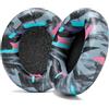 WC PadZ Studio Pro - Cuscinetti extra spessi per Beats Studio PRO realizzati da Wicked Cushions | Pelle PU migliorata, apertura per le orecchie più grande, schiuma migliorata | 90's Black