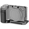 NEEWER ZV-E10 Cage Gabbia Fotocamera e Maniglia Silicone, Filetti 1/4 e Fori 3/8, Base QR Arca, Rig Video Protettivo in Metallo Compatibile con SmallRig Handle DJI RS Gimbal Sony ZV-E10, CA003S