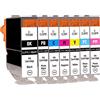 Supply Guy 12 cartucce compatibile con Canon CLI-8 Multipack per Pixma MP970
