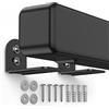 HomeMount Supporto Soundbar da Parete Staffa Universale in Metallo Regolabile e Stabile Facile Installazione Risparmio Spazio