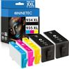 NINETEC 934XL 935XL Cartucce Multipack di ricambio per HP 934 XL 935 XL Compatibile con HP 934 935 HP Officejet Pro 6230 6830 HP Officejet 6820 6800 6815 Cartuccia Nero Ciano Magenta Giallo
