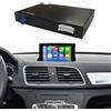 Road Top Senza fili Carplay Android Auto Module per Audi Q3 2014-2018 Year con MMI 3G, (versione software HN+ per auto), decoder kit retrofit Carplay, supporto Mirrorlink, fotocamera