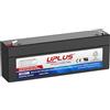 UPLUS Batteria AGM ricaricabile LP12-1.9, 12 V, 2,4 Ah, batterie sigillate al piombo, per backup UPS con terminale T1/F1