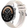 GIOPUEY Cinturini Compatibile con OnePlus Watch 3, Morbido Silicone Cinturino [Resistente all'Usura] [Traspirante] - Beige