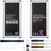 Duotipa Batteria sostitutiva EB-BG390BBE da 2800 mAh, compatibile con Samsung Galaxy Xcover 4S (G398F)/Xcover 4(G390F) con kit di strumenti di riparazione