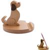Cohentbliss Supporto Telefono Scrivania, Porta Cellulare Universale, Supporto per Tablet con Animali, per modelli di cellulari universal, Decorazione per scrivania ufficio casa auto (Colore Legno)