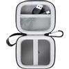Lacdo Custodia Rigida Hard Disk Esterno per Corsair EX400U USB4 Portable SSD 1TB 2TB 4TB USB 3.2 Type-C External Solid State Drives EVA Antiurto Impermeabile Protettiva Borsa, Nero+Grigio