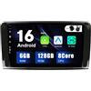 BXLIYER SXAUTO [6GB+128GB] Android 15 IPS Autoradio Per Benz GL ML Class W164 X164 ML350 ML450 ML500 GL320 GL450 - Senza fili CarPlay/Android Auto - Camera + MIC - DAB Fast-boot SWC 360-CAM -2 Din 9 Pollici