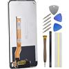 Double Sure Complete Screen for Realme Narzo 50 9i 8i RMX3286 RMX3286 RMX3491 RMX3151 LCD Display Touch Digitizer Screen Replacement Part Include Tool Kit And Adhesive Black 6.6