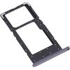 Generico Compatibile con Samsung Galaxy Tab A7 Lite T225 T220 Carrello Vassoio Alloggio SUPPORTO adattatore SLOT PORTA CARD carrello per SCHEDA SIM + vano Memoria Micro Sd (nero)