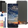 Yuxyiony Nuovo Schermo di Ricambio per Xiaomi Poco M4 PRO 4G 2201117PI 2201117PG MZB0B5VI Display LCD Riparazione dello Schermo e Sostituzione Strumento Accessori