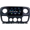 MISONDA Per Renault Master III/Opel Movano B/Nissan NV400 Autoradio Android 14 Ausiliario Bluetooth WLAN USB Carplay DSP Android Auto 4GB + 64GB