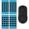 CJMUQHEHH Set di 80 pattini per mouse Logitech G Pro Wireless, piedini ultra rapidi per mouse Logitech G Pro Wireless, set per mouse a punto, bordi arrotondati, proprietà di scorrimento perfette per giochi