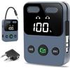 SOARFLY - Adattatore Bluetooth per aeroplano, ricevitore Bluetooth, jack 3,5 mm, AUX Lossless Bass, trasmettitore 2 in 1 5.3, con display LCD, per TV, aereo, auto, cuffie