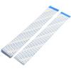 uxcell B Tipo 10pz 1.0mm passo 30 Pin AWM 20624 80C 60V per VW-1 cavo piatto flessibile FFC 200mm