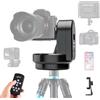 Soonpho M2 Testa Motorizzata per Treppiede pan tilt Elettrico 360 gradi erigibile Testa panoramica elettrica remota con morsetto per telefono telecomando AB punti per DSLR,treppiede,telefono cellulare