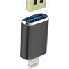 HOYULLI Adattatore Lightning Maschio A USB Per IPhone 14 13 12 Pro Max Certificato Per Apple MFI OTG 3.0 Cavo Presa Per IPad Scheda Lettore USB-A Jack Chiave Foto File Fotocamera Connettore Card Reader