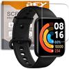 REY Pack 6X Pellicola salvaschermo per XIAOMI Poco Watch, qualità Premium