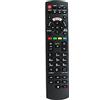 Alltro Telecomando di ricambio per TV Panasonic TX-40ES400E, TX-40ES403E, TX-40ES500B, TX-40ES503B, TX-40ESW404, TX-40ESW504