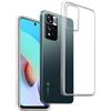 REY Cover in Gel TPU Trasparente per XIAOMI REDMI Note 11 PRO+ 5G, Ultra Sottile 0,33 mm, Morbido Flessibile, Custodia Silicone