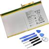 XITAIAN 25.3Wh 6660mAh HB26A510EBC Batteria di Ricambio per Huawei MediaPad M2 10.1 flat cell M2-A01W M2-A01L with Tools
