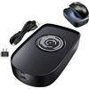 Ouitble Mouse Jiggler 2 DPI USB Mouse meccanico con adattatore USB a tipo C Portatile mouse senza driver che il PC entra in modalità sleep