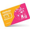 GL.iNet SIMPoYo - Scheda SIM ad alta velocità 5G/4G, 10 GB di dati