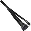 YINETTECH Cavo Di Alimentazione Adattatore Interfaccia Disco Rigido SATA Da 6 Pin Maschio A 3x 15 Pin Femmina 1007 18 AWG Compatibile con Corsair Gli Alimentatori Modulari