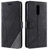 SONWO Cover per Nokia 3.2, Flip Caso in PU Pelle Case Cover Portafoglio Custodia per Nokia 3.2, [Kickstand] [Slot per Schede], Nero