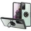 SORAKA Cover Trasparente per Samsung Galaxy S20 FE con Supporto anello,Cover Acrilico trasparente Custodia Samsung Galaxy S20 FE 5G con piastra metallica per Supporto Auto Smartphone Magnetico