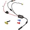Audioproject A393 - Autoradio DAB splitter antenna amplificatore SMA su DIN antenna splitter autoradio radio digitale DAB+ Plus adattatore auto spina