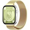 Niboow Cinturino per Huawei Watch Fit 5/5 Pro / 4/4 Pro / 3, Uomini Donne Metallo Acciaio Inossidabile Chiusura Magnetico Cinturini per Huawei Watch Fit 5/5 Pro / 4/4 Pro / 3 - Oro