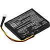 TECHTEK Batteria 900mAh compatibile con [TomTom] VIA 1400M, VIA 1405, 1405M, 1405T, 1435T, 1435TM, 1505, 1505M, 1505T, 1535T sostituisce 6027A0114501, KL1 FBA