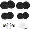 Devantia Gommini Sostitutivi per AirPods Pro/AirPods Pro 2 in Silicone Morbido, 4 Paia di Ricambio Antiscivolo con Foro Riduzione Rumore, Taglia XS/S/M/L - Design Perfetto per Comfort e Stabilità