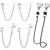 XHBTS Airpod - 2 paia di orecchini anti-smarrimento, per Airpods Pro, senza fili