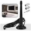 BigCheer Antenna Radio DVB FM Telescopica con Base Magnetica - Cavo 3 Metri per Ricezione Digitale Terrestre Universale - Compatibile con DTMB, ATSC, DVB-T2, DMB-T, ISDB-T - Soluzione di Qualità per una Ricezi