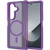 GIOPUEY Cover Magnetica per Samsung Galaxy Z Fold 7， Compatibile con MagSafe， PC+TPU Finitura Antiurto Protettiva Cellulare Custodia - Purple