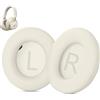 HAIZEEN Space one Cuscinetti Auricolari di Ricambio per Anker Soundcore Space One (S1) Cuffie, Cuscinetti Auricolari di Ricambio Compatibili con Space One (S1) (Pelle Proteica/Memory Foam) (Oro)