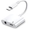 Ouitble Adattatore USB C su jack e ricarica 2 in 1 alla presa 3,5 Mm Adattatore per Pro / Air4 / S21 / S20 / Note10