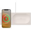 elago Tray Caricatore Wireless Magnetico - Compatibile con MagSafe, Compatibile con iPhone 17/16/15/14/13/12 e Tutti i modelli di Apple Watch [Caricatore Non Incluso] (Pietra)